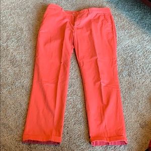 Woman’s girlfriend colored pants